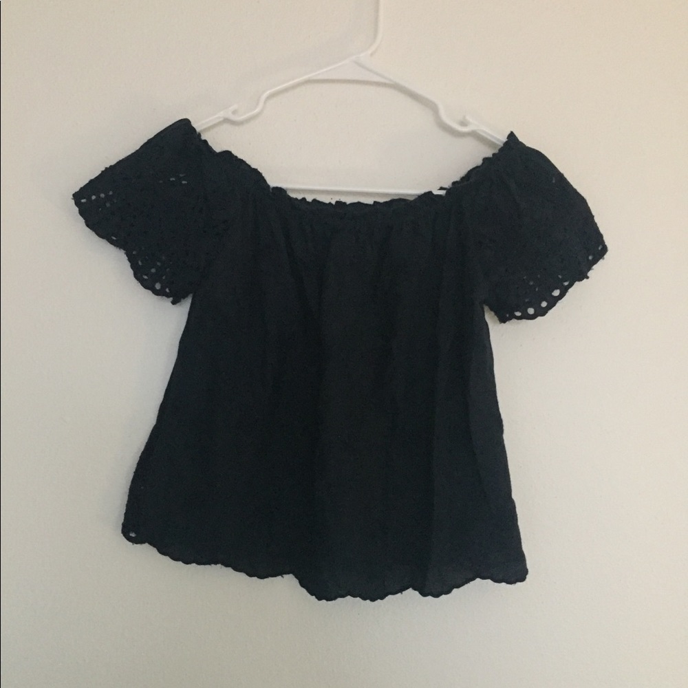 Off the shoulder blouse